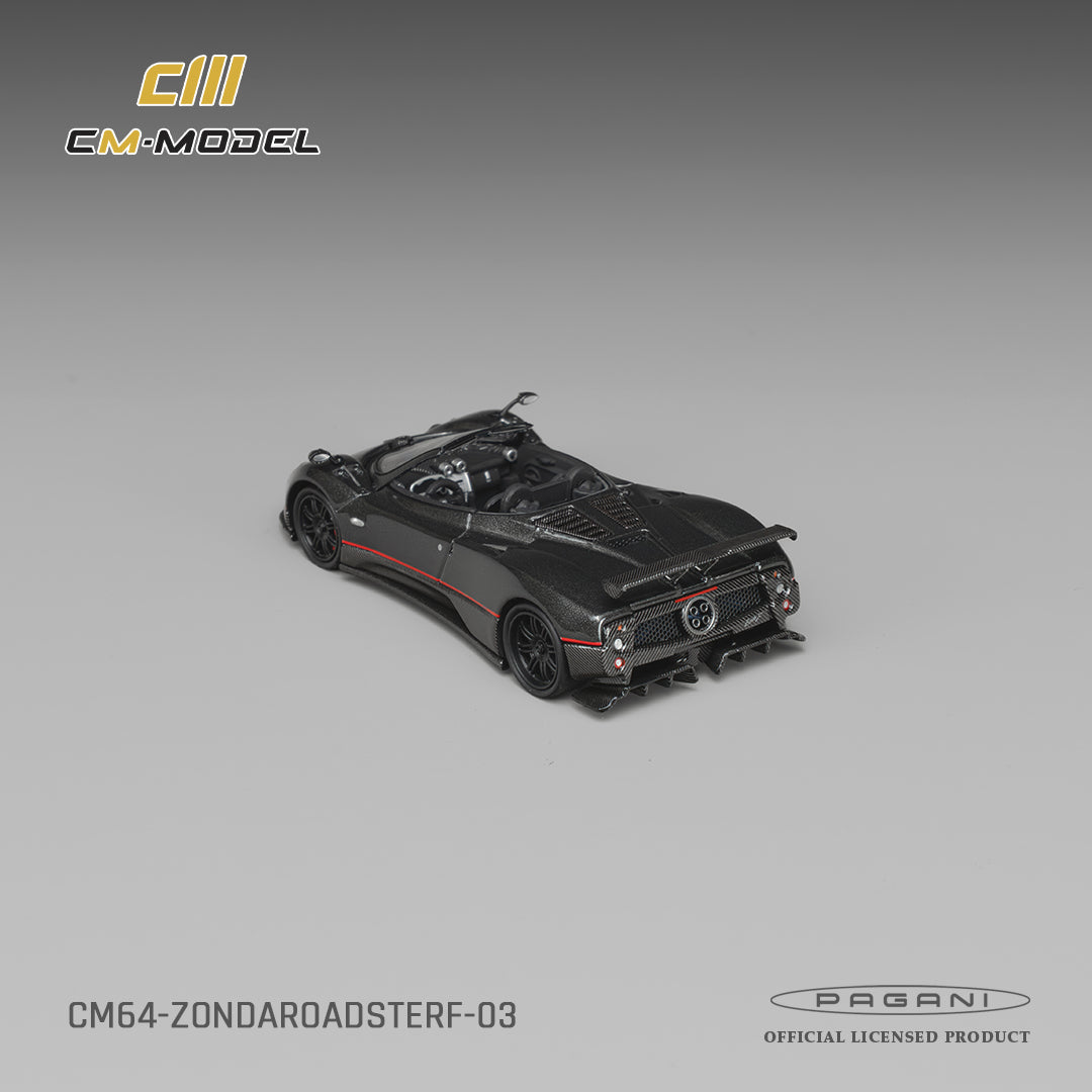(Pre-Order) (CM64-ZONDAROADSTERF-03) Pagani ZondaF Roadster Montecarlo Gray