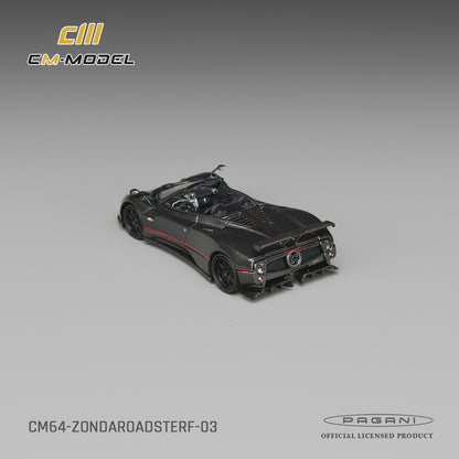 (Pre-Order) (CM64-ZONDAROADSTERF-03) Pagani ZondaF Roadster Montecarlo Gray