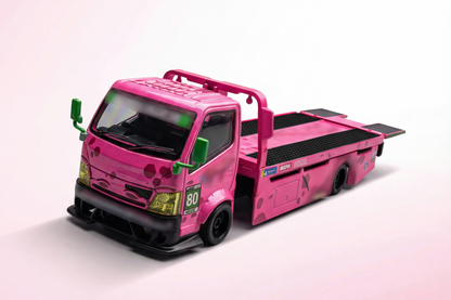 (MegaGear) Microturbo Custom Hauler - Pink Dino (Roxy)