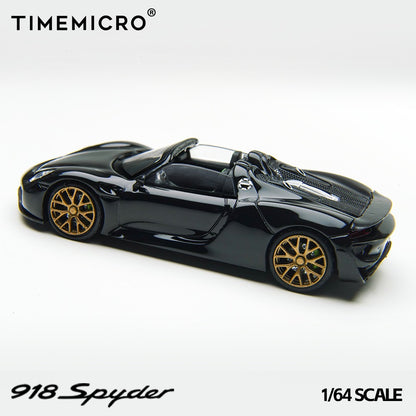 (Pre-Order) (TM643528) Porsche Spyder black and gold
