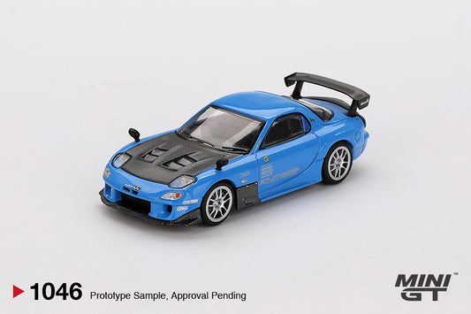 (Pre-Order) (MGT01046) - Mazda RX-7 RE-AMEMIYA 20B NA 3ROTOR-7 AMA-SAN GO - (Box version)