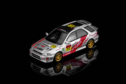 (Pre-Order) (M67109) Motorhelix - SUBARU Impreza Wagon WRX STi Ver. VI CUSCO Silver Livery
