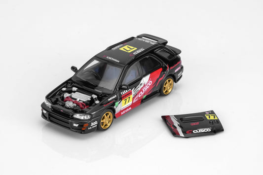 (Pre-Order) (M67110) Motorhelix - SUBARU Impreza Wagon WRX STi Ver. VI CUSCO Black Livery