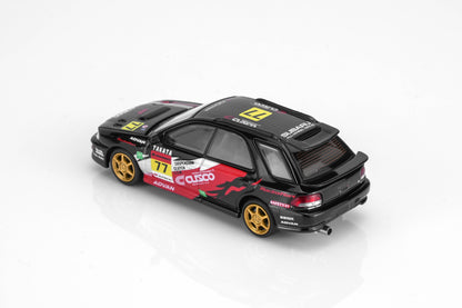 (Pre-Order) (M67110) Motorhelix - SUBARU Impreza Wagon WRX STi Ver. VI CUSCO Black Livery