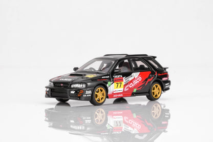 (Pre-Order) (M67110) Motorhelix - SUBARU Impreza Wagon WRX STi Ver. VI CUSCO Black Livery