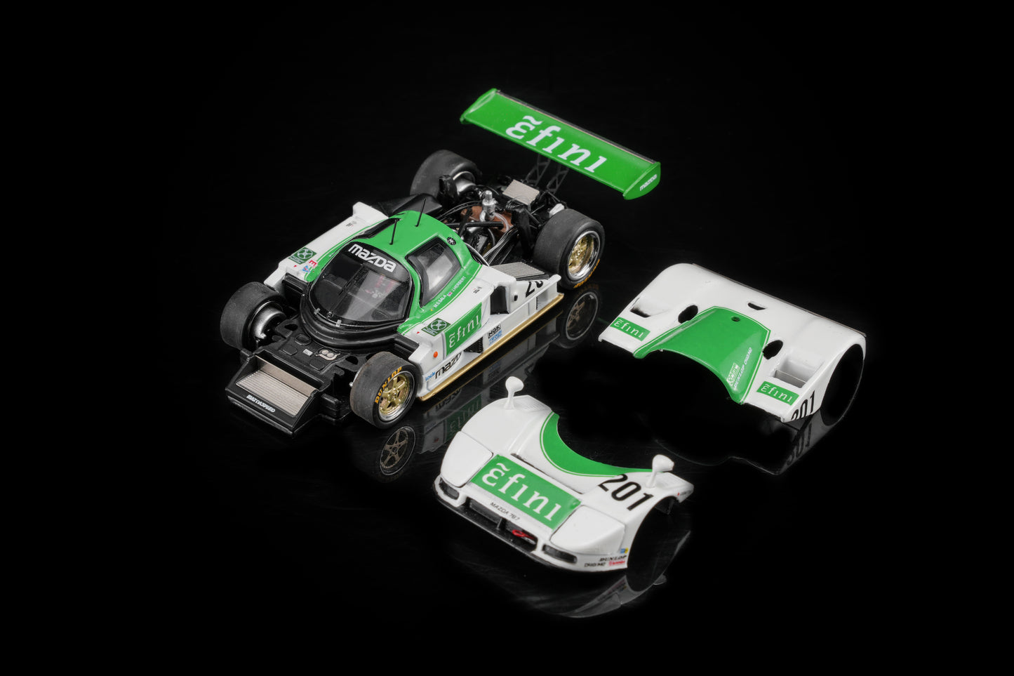 (Pre-Order) (M60112) Motorhelix Mazda 787B #201 (Efini Livery)