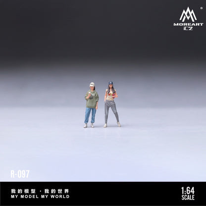 (Pre-Order) (MO223097) Casual Besties Resin Model set