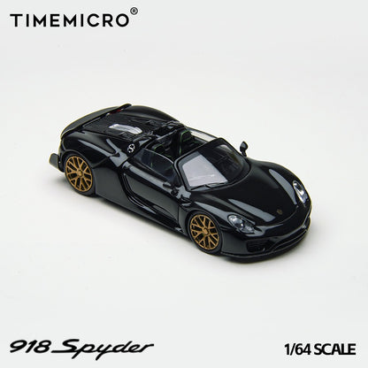 (Pre-Order) (TM643528) Porsche Spyder black and gold