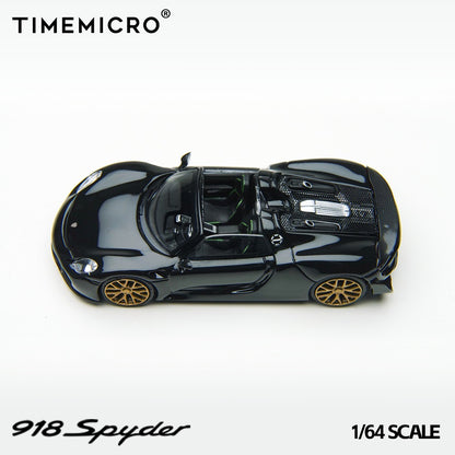 (Pre-Order) (TM643528) Porsche Spyder black and gold