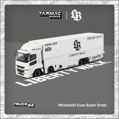 (Pre-Order) (T64T-TL001-LBW) - Mitsubishi Fuso Super Great LB-TRUCKS