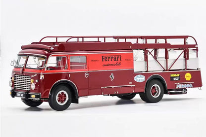 (Pre-Order) CMC - Ferrari Racing transporter, Typ Fiat 642 RN2 Bartoletti, 1957