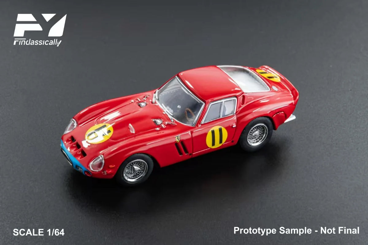 Finclassically - 250 GTO 1963 Goodwood No.11 Graham Hill chassis # 4399GT Red No.11