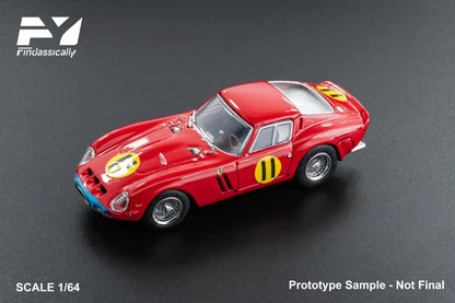 Finclassically - 250 GTO 1963 Goodwood No.11 Graham Hill chassis # 4399GT Red No.11