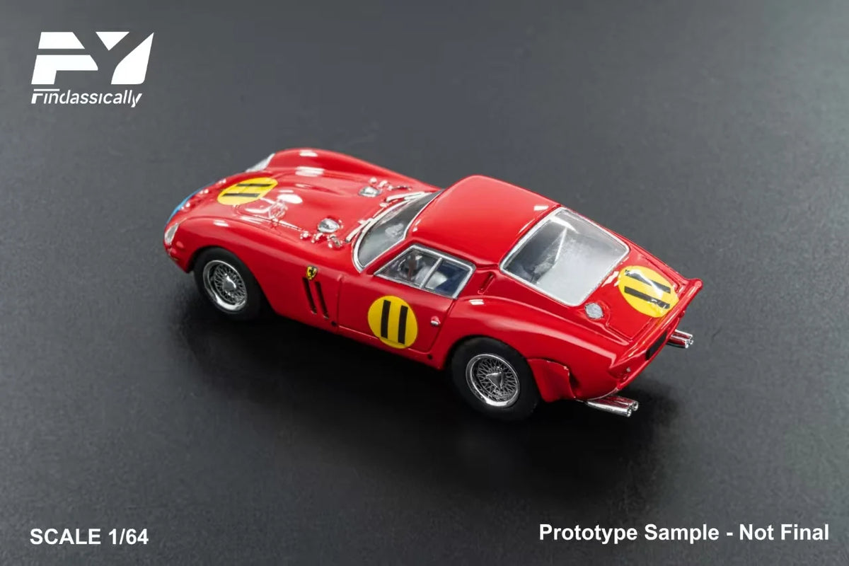 Finclassically - 250 GTO 1963 Goodwood No.11 Graham Hill chassis # 4399GT Red No.11