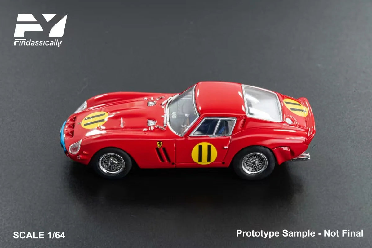Finclassically - 250 GTO 1963 Goodwood No.11 Graham Hill chassis # 4399GT Red No.11
