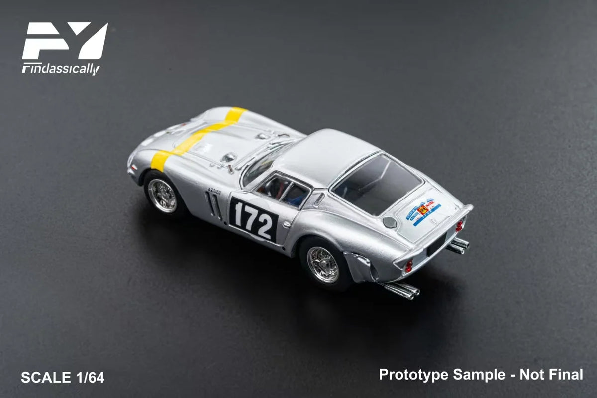 Finclassically - 250 GTO Tour de France 1964 No.172 Chassis #4153GT Silver No.172