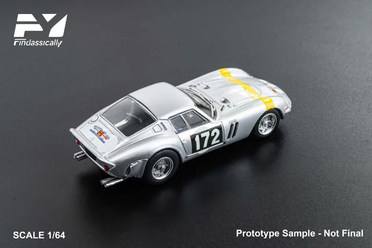 Finclassically - 250 GTO Tour de France 1964 No.172 Chassis #4153GT Silver No.172