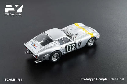 Finclassically - 250 GTO Tour de France 1964 No.172 Chassis #4153GT Silver No.172