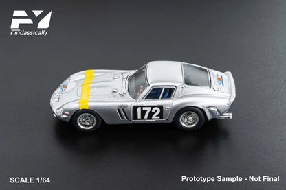Finclassically - 250 GTO Tour de France 1964 No.172 Chassis #4153GT Silver No.172