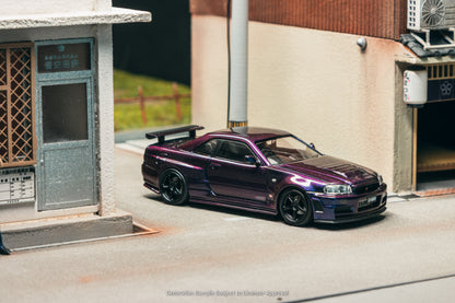 (Pre-Order) (IG3839) - Nismo R34 GT-R Z-tune Purple Metallic