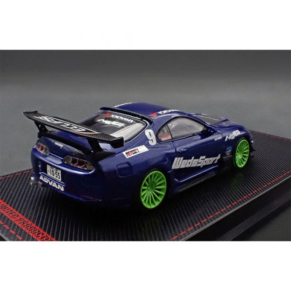 (Pre-Order)(IG3843) Toyota Supra JZA80 RZ Blue Metallic Manabu Orido