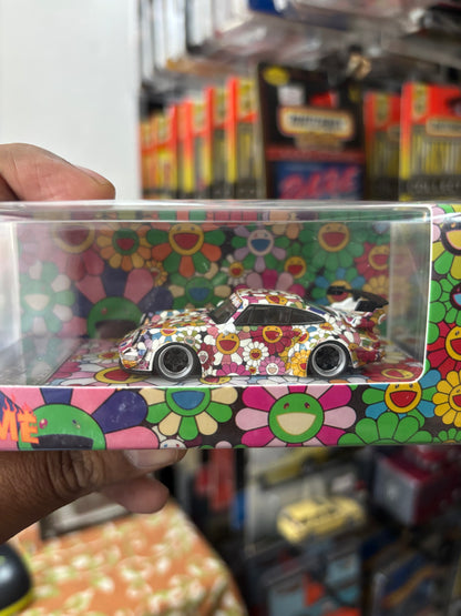 Flame - Porsche RWB 964 - Sunflower Pattern
