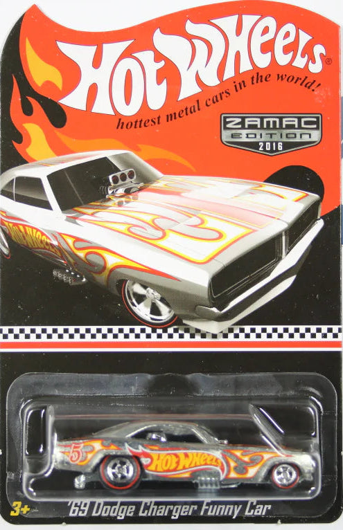 Hot Wheels - '69 Dodge Charger Funny Car (Zamac Edition 2016)