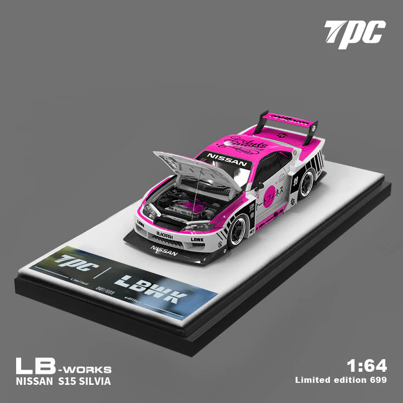 (TPC646009) LB-WORKS Nissan S15 Silvia Pink White