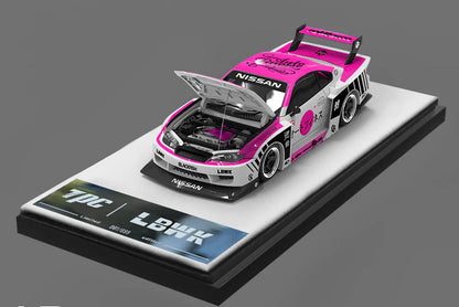 (TPC646009) LB-WORKS Nissan S15 Silvia Pink White