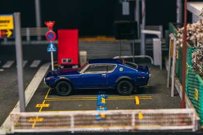 (JC64-010-BL) Nissan Skyline 2000GT-R KPGC110 (Blue Metallic)