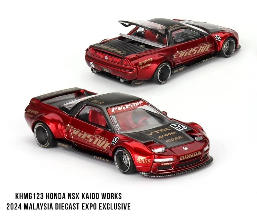 (KHMG123) - Honda NSX Kaido Works V2 Red Pearl (MDX 2024 Exclusive)