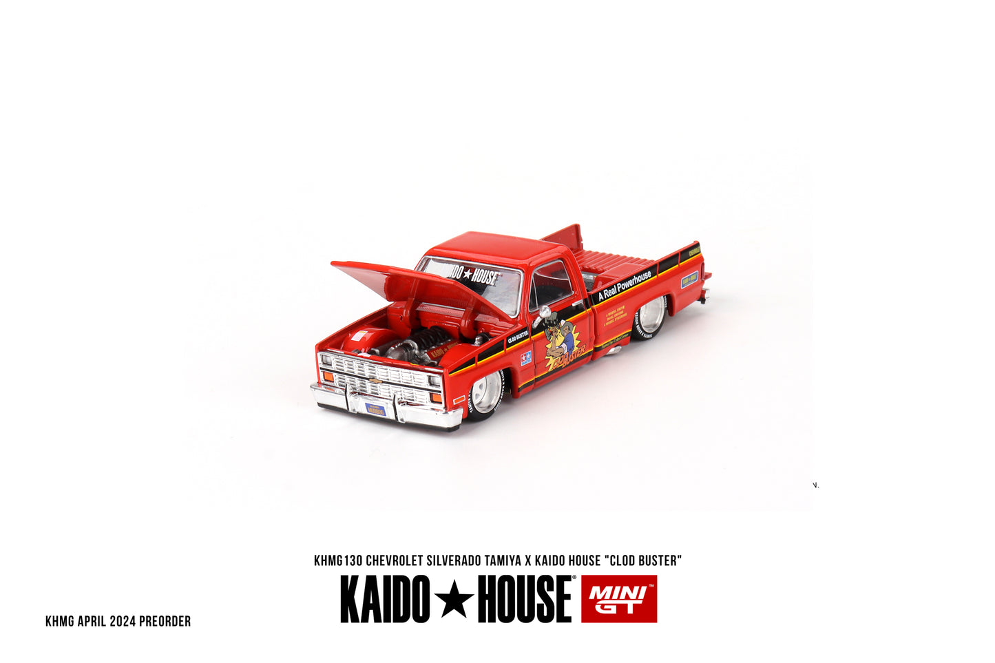 (KHMG130) - Chevrolet Silverado TAMIYA x KAIDO HOUSE "Clod Buster"