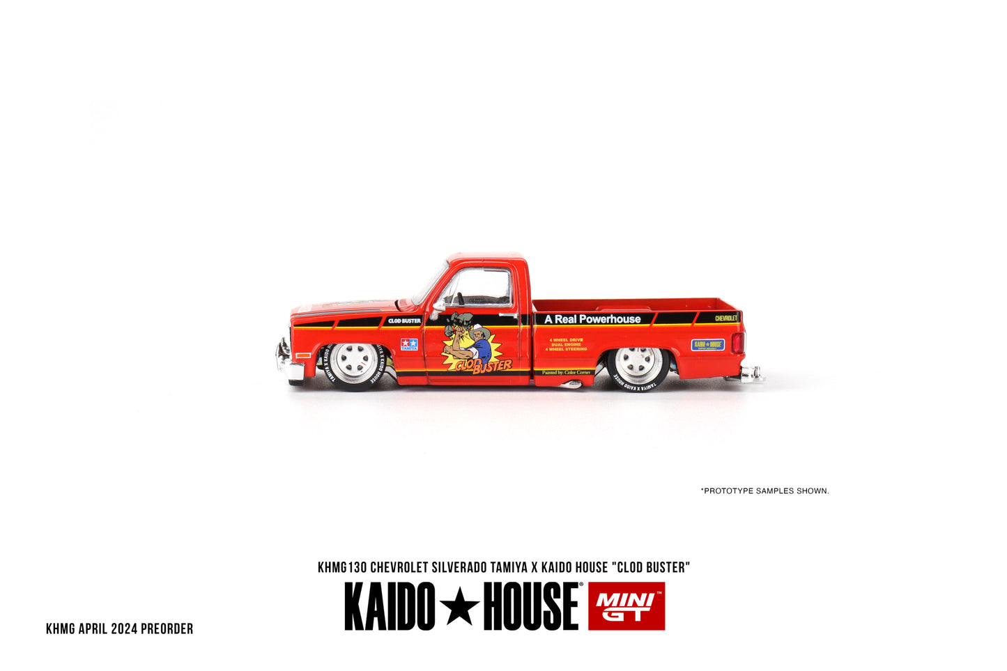 (KHMG130) - Chevrolet Silverado TAMIYA x KAIDO HOUSE "Clod Buster"