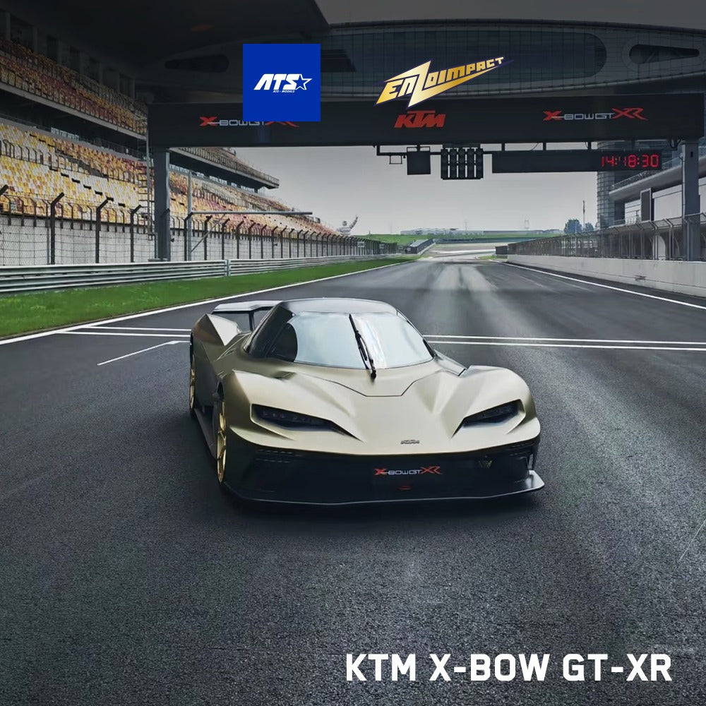 KTM X-BOW GT-XR - Matte Gold- Front view 