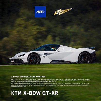 KTM X-BOW GT-XR - White - Side View 