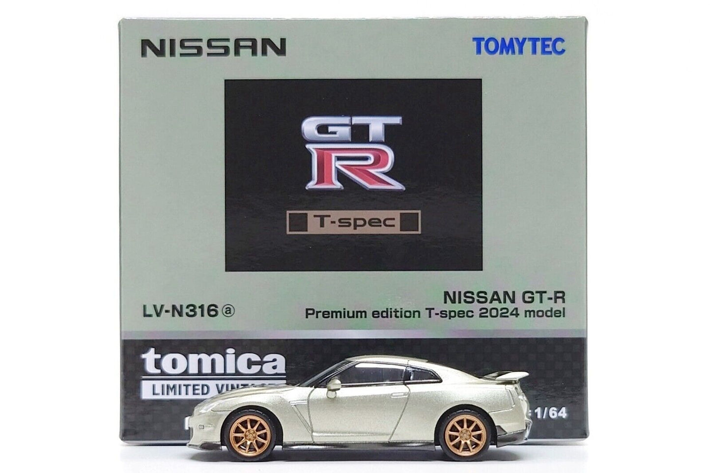 (LV-N316a) - Nissan GT-R R35 Premium Edition T-spec 2024 Millennium Jade