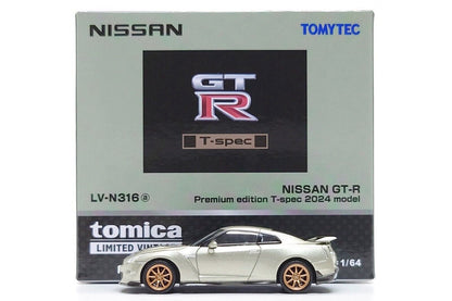 (LV-N316a) - Nissan GT-R R35 Premium Edition T-spec 2024 Millennium Jade
