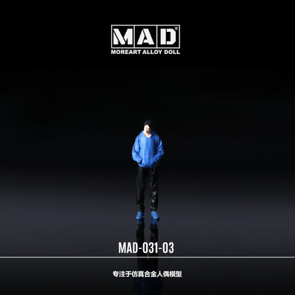 MAD023 - Hands-in-Pockets Boy Figurine (3 Variants)