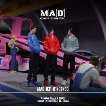 MAD023 - Hands-in-Pockets Boy Figurine (3 Variants)