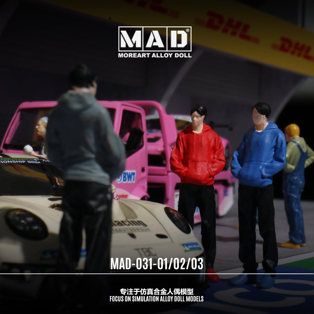 MAD023 - Hands-in-Pockets Boy Figurine (3 Variants)