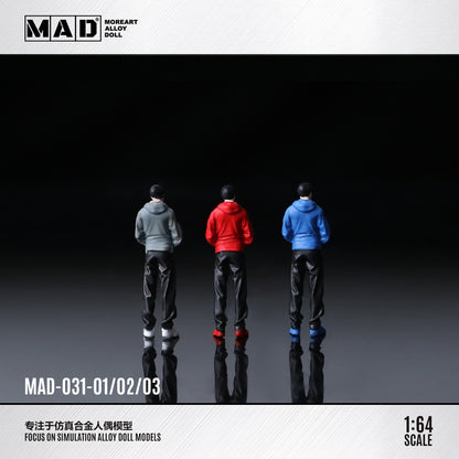 MAD023 - Hands-in-Pockets Boy Figurine (3 Variants)