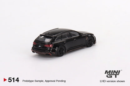 (MGT00514-BL) ABT Audi RS6 Johann Abt Signature Edition Black (Blister version)