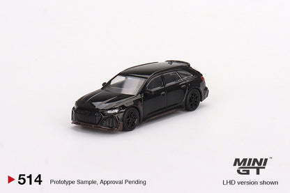 (MGT00514-BL) ABT Audi RS6 Johann Abt Signature Edition Black (Blister version)