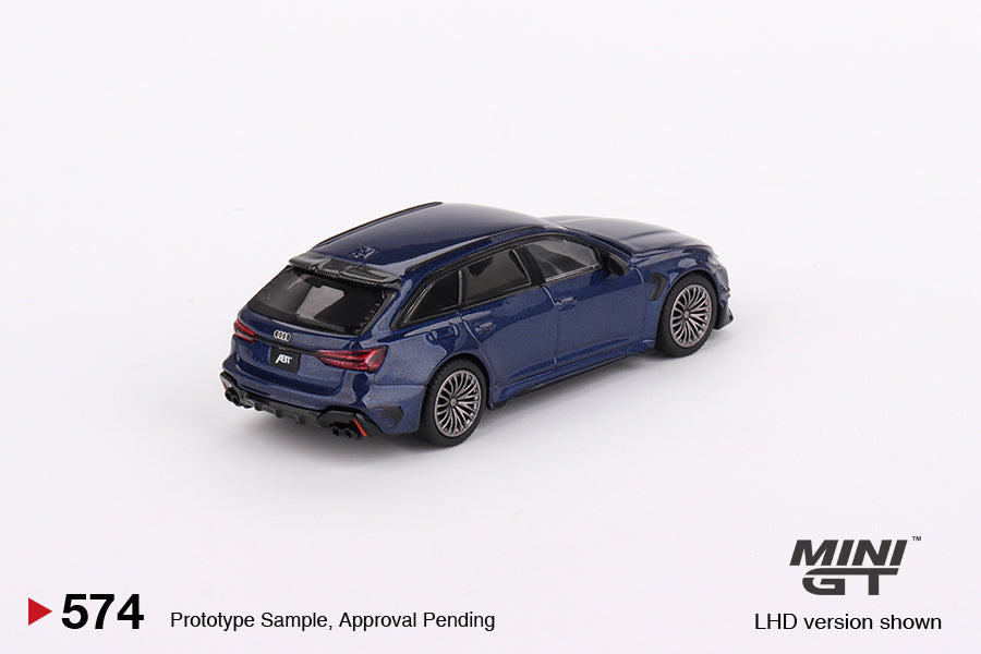 (MGT00574-BL) ABT Audi RS6-R Navarra Blue Metallic (Blister version)
