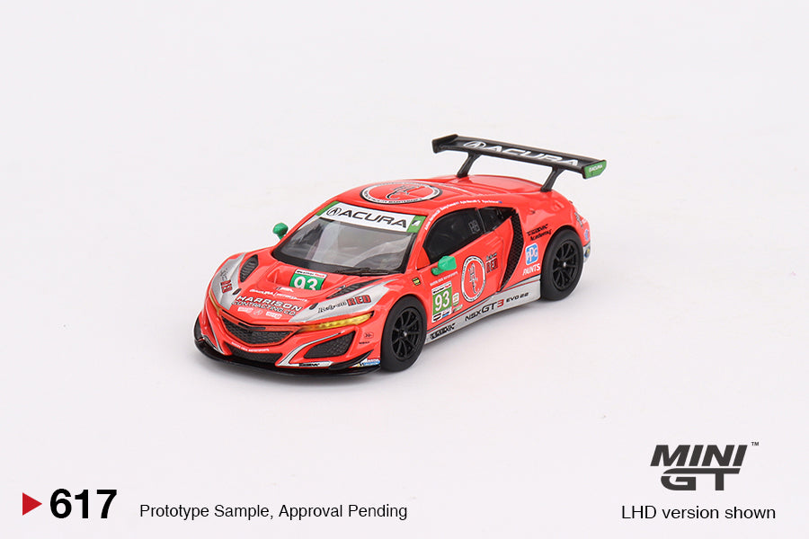 (MGT00617) - Acura NSX GT3 EVO22 #93 2023 IMSA Daytona 24 Hrs (Box version)
