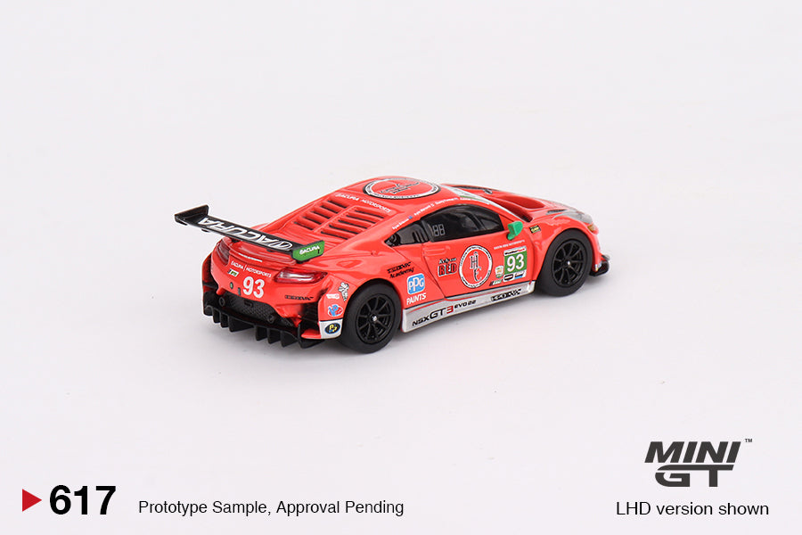 (MGT00617) - Acura NSX GT3 EVO22 #93 2023 IMSA Daytona 24 Hrs (Box version)