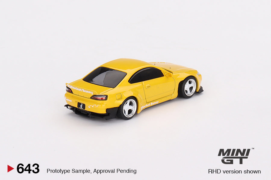 (MGT00643) Nissan Silvia (S15) Rocket Bunny Bronze Yellow (Box version)