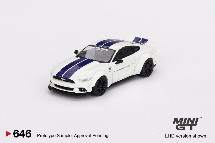(MGT00646) - FORD MUSTANG GT LB-WORKS White (Box Version)