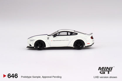 (MGT00646) - FORD MUSTANG GT LB-WORKS White (Box Version)