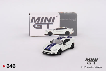 (MGT00646) - FORD MUSTANG GT LB-WORKS White (Box Version)